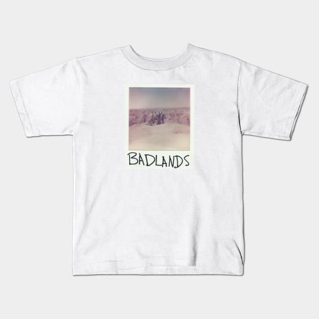 BADLANDS Kids T-Shirt by Bguffalo